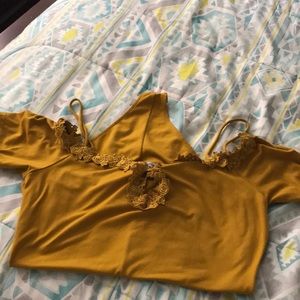 Mustard Bodysuit